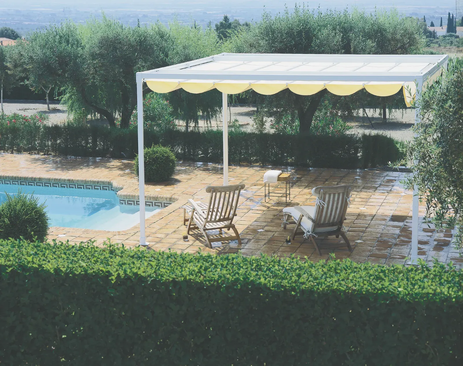 Pérgola Romana — instalación 6